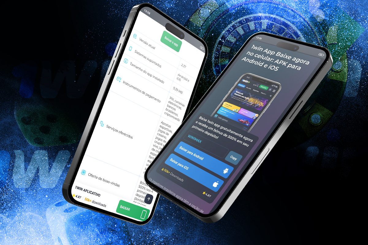 Desbloqueie a emoção sem fim com o Casino Móvel e a Aplicação Desportiva do 1Win com a melhor classificação